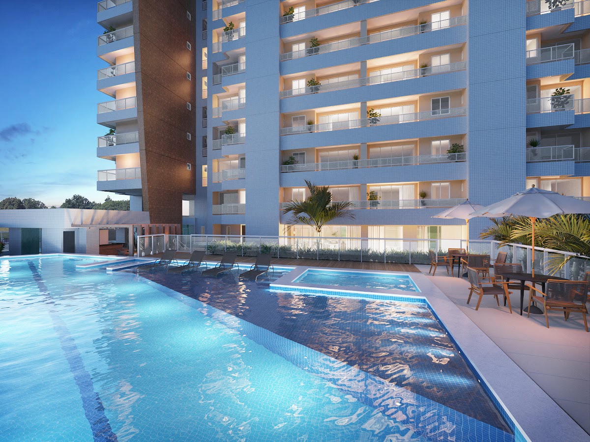 Piscina do empreendimento